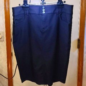 Torrid Black Pencil Skirt